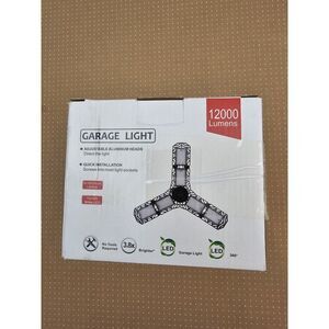 Polarpra Garage Ceiling Lights 12000 Lumens LED 120w Adjustable Aluminum Head